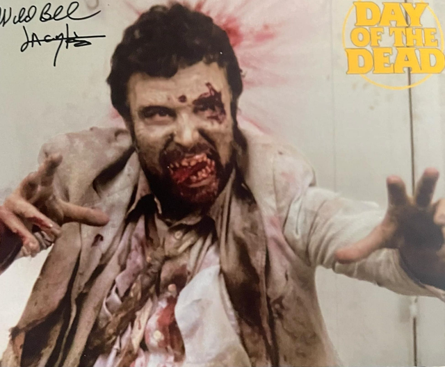 'Wild' Bill Laczko Autograph (Dawn of the Dead, Day of the Dead)