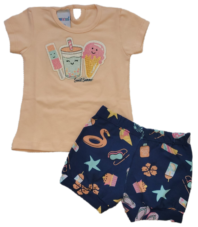 Conjunto Feminino Sweet Summer