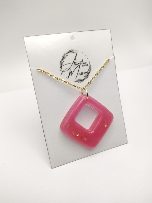 Collier résine