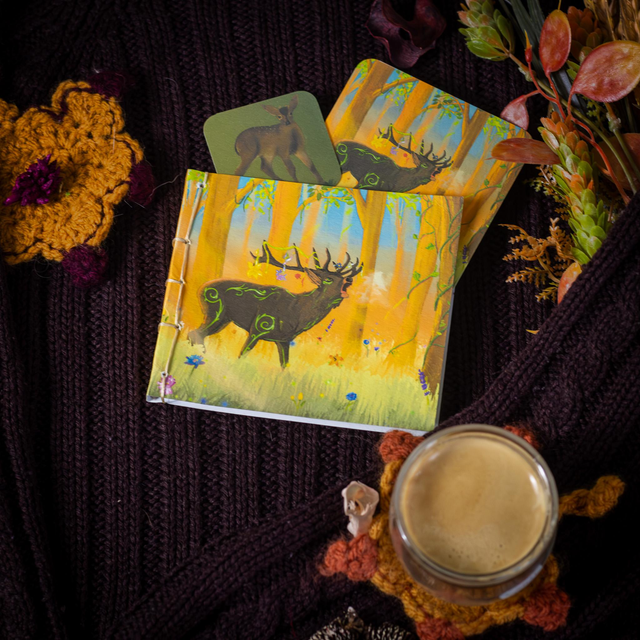 Le cerf au coeur tremblant - Histoire - mini livre