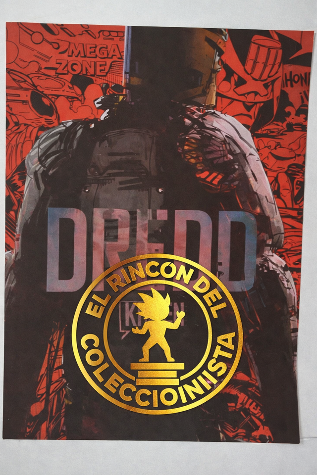 Edición Limitada 10/10 Judge Dredd, firmadas por Héctor Ezquerra Roja + COA