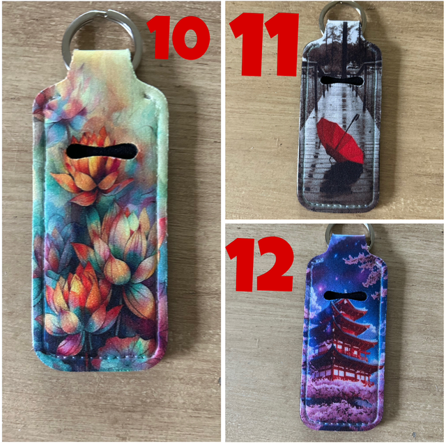 Porte-clés Rouge à lèvres/Briquet