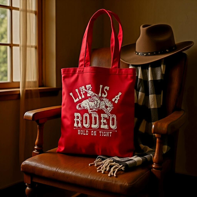 Tote Bag Life is a Rodeo 