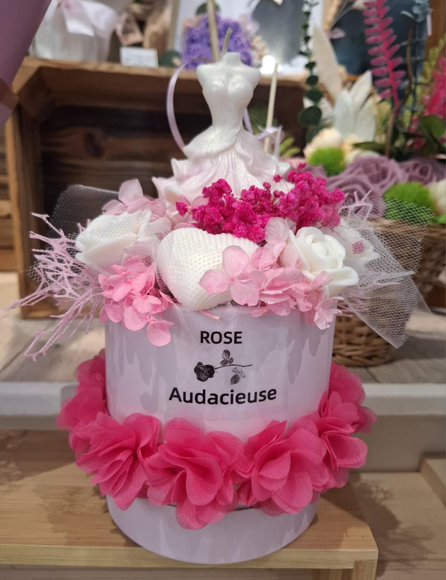 composition en cire parfumée passion agrume 