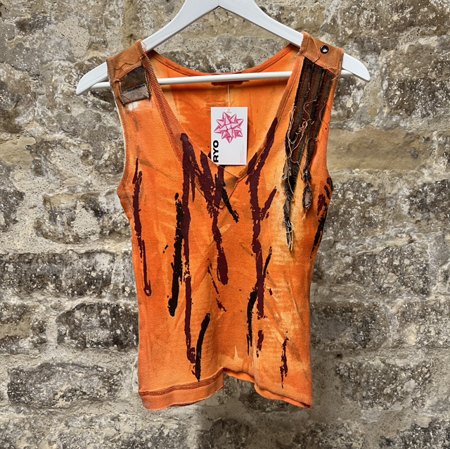 Painted tank top #0205 