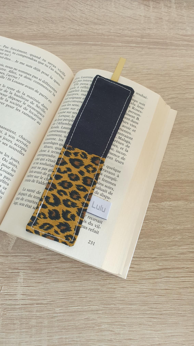 Marque pages A PERSONNALISER léopard 🐆 
