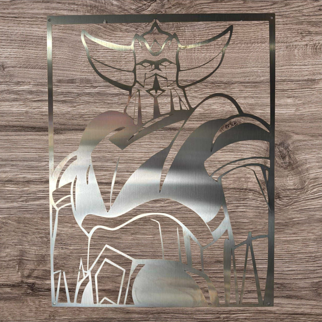 Découpe laser Goldorak 