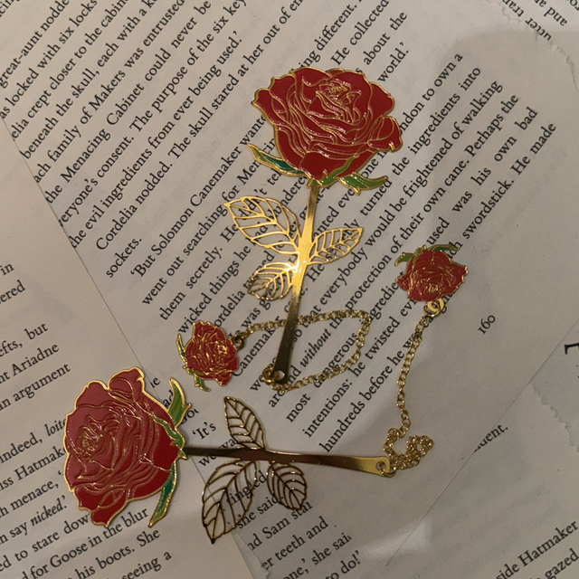 Rose bookmark 