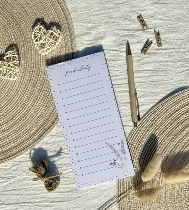 Lavender Breeze To Do List 