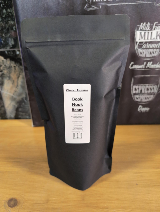 Classic Espresso Italian Blend - Book Nook Beans 