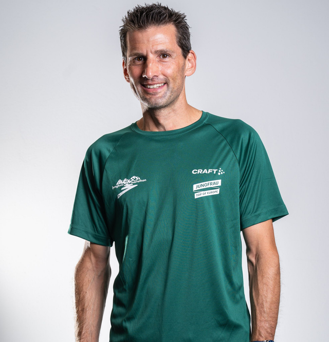 T-Shirt nur für Finisher 2025 (grün) Herren  