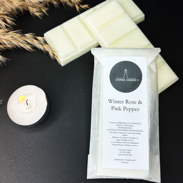Winter Rose & Pink Pepper Wax melt