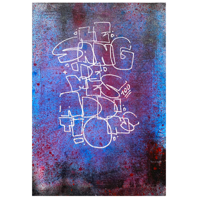 Le sang de mes additions - 21x29cm / 2025