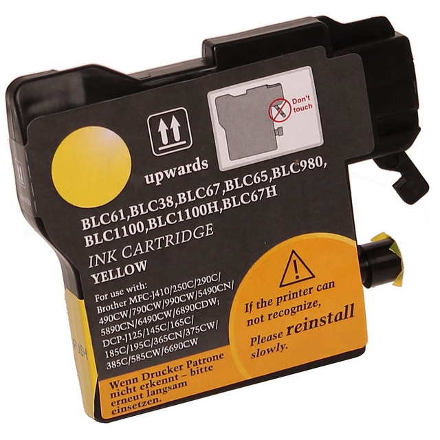 Brother LC 980 985 1100 Geel 