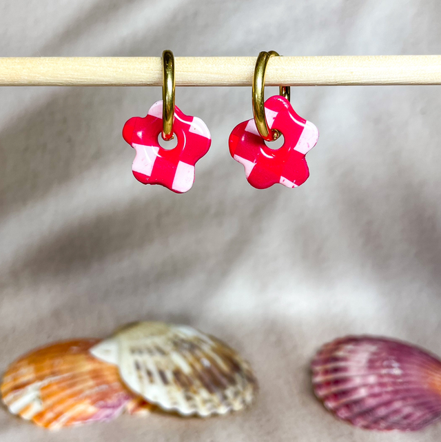 P’tites fleurs vichy 2en1 (sans créoles)