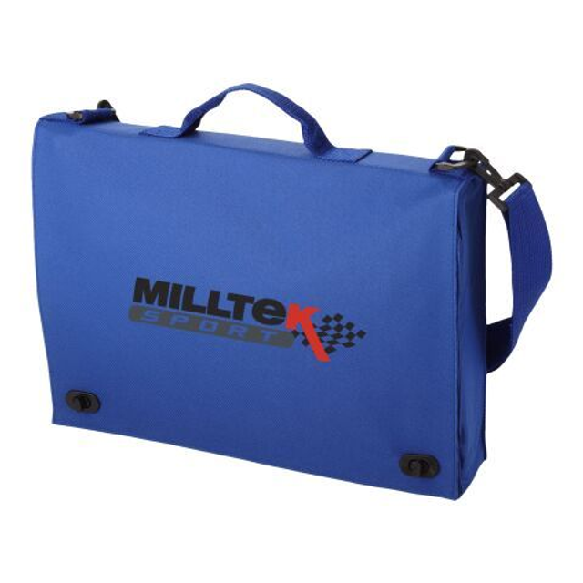 Santa Fe 2-buckle closure conference bag