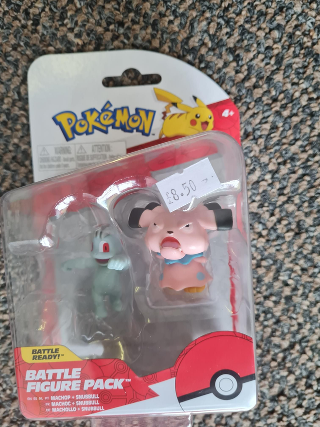 POKEMON BATTLE PACK MACHOP & SNUBBULL