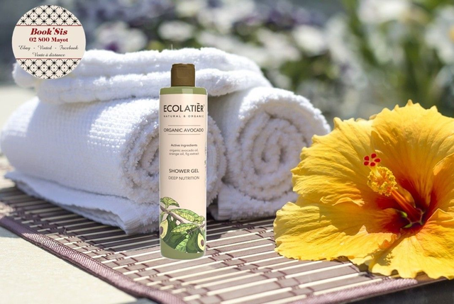 Ecolatièr " Gel douche nourrissant en profondeur Avocat Bio "