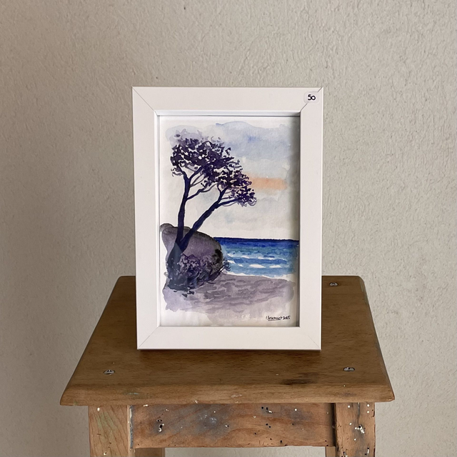 Aquarelle - Vue Mer
