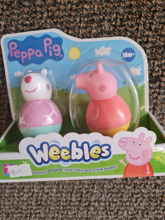PEPPA PIG WEEBLES 2 PACK