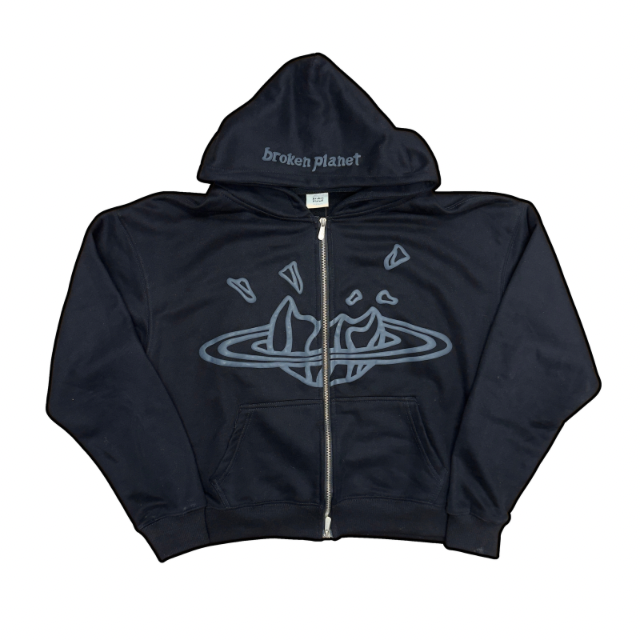 Broken Planet Zip Hoodie - XS