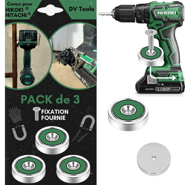 Support Magnétique HIKOKI (lot de 3)