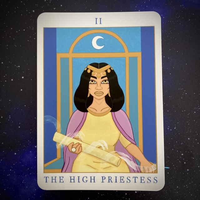 Priestess Postcard
