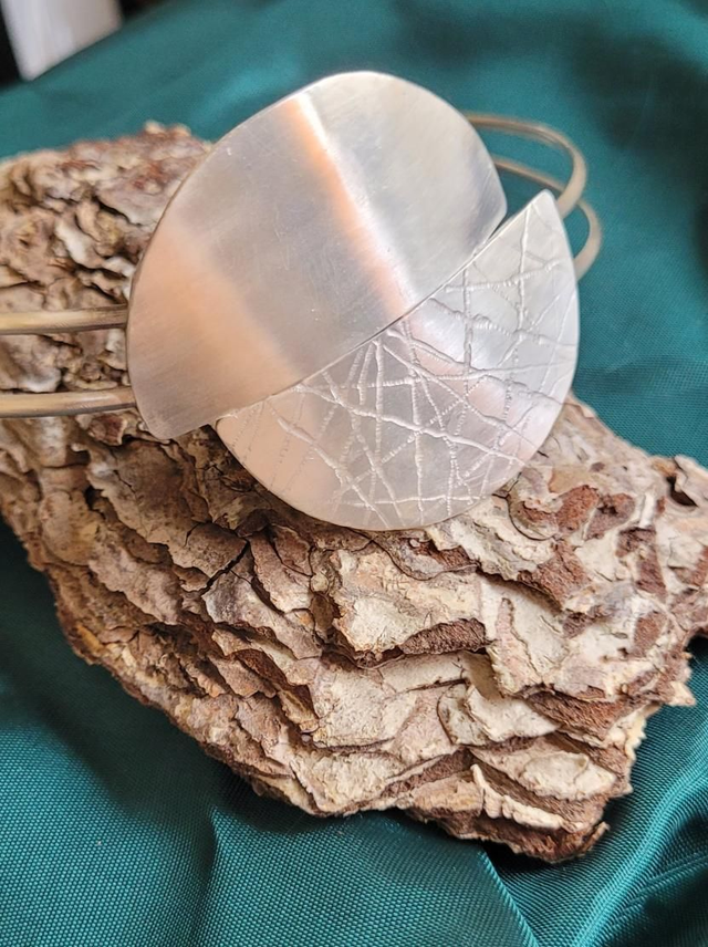 Brazalete Redes plata 950