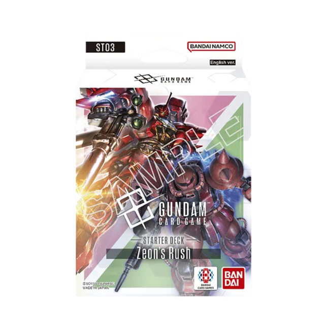 Zeon&#039;s Rush Starter Deck
