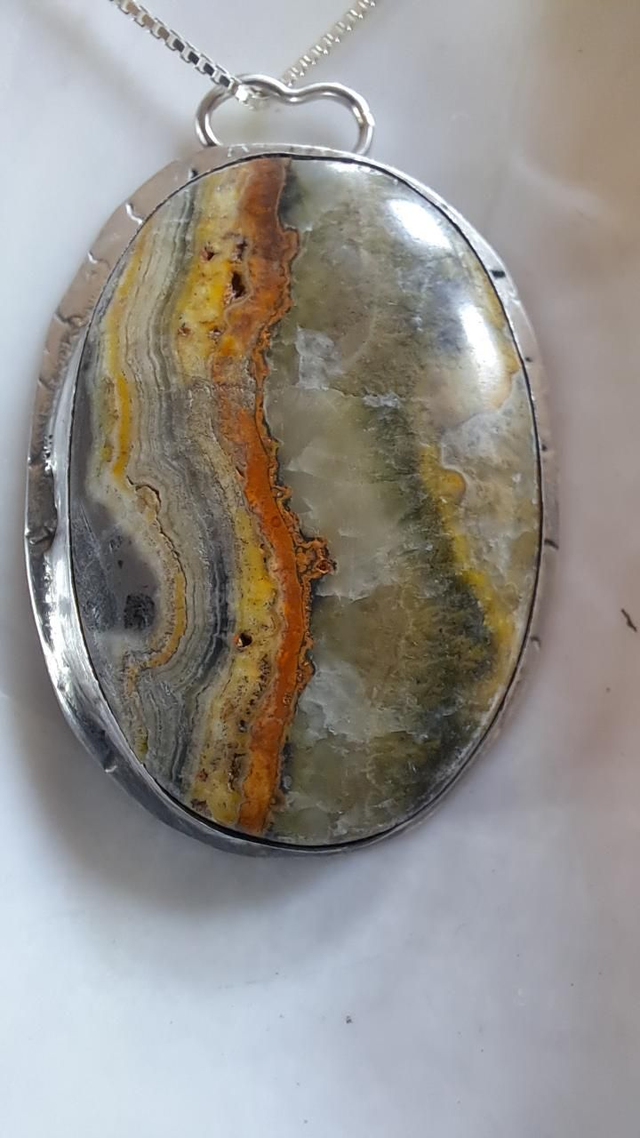 Bumblebee Jasper pendant 