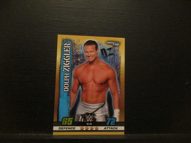 Dolph Ziggler - Smackdown Live Slam Attax 10th Edition Original Trading Card #145