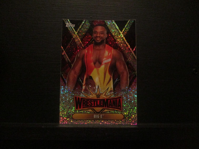 Big E - Champions Wrestlemania Original Trading Card #WM-34