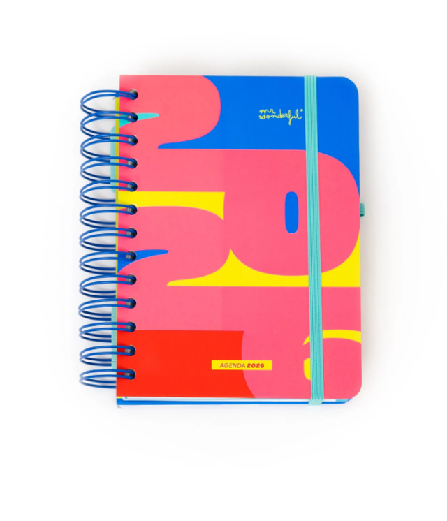 Agenda Wonder piccola 2026 Giornaliera - Quando si chiude una porta, si apre l'agenda