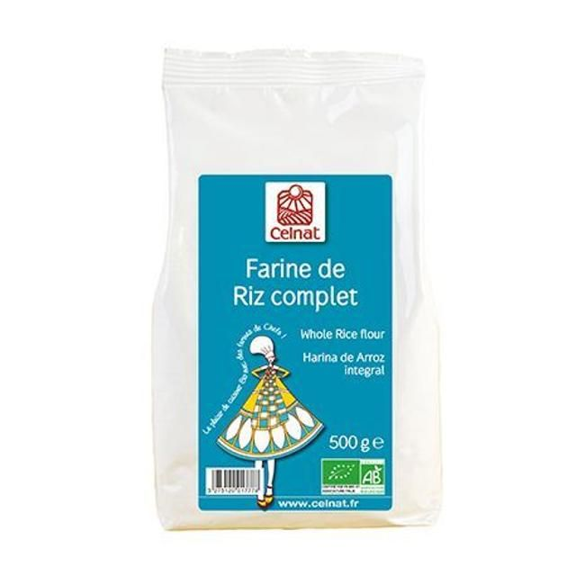 Farine Complete De Riz France 400g / Celnat