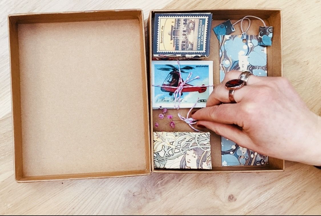 01/03 14h30-16h30 BOITE À SOUVENIR 💌 40€
