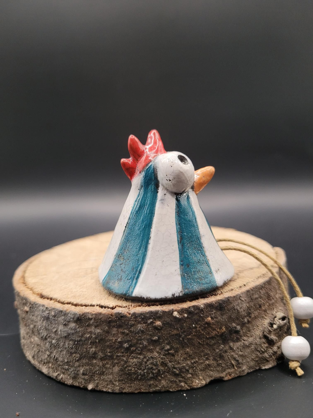 Poulette MARINETTE, céramique, artisanale, pièce unique