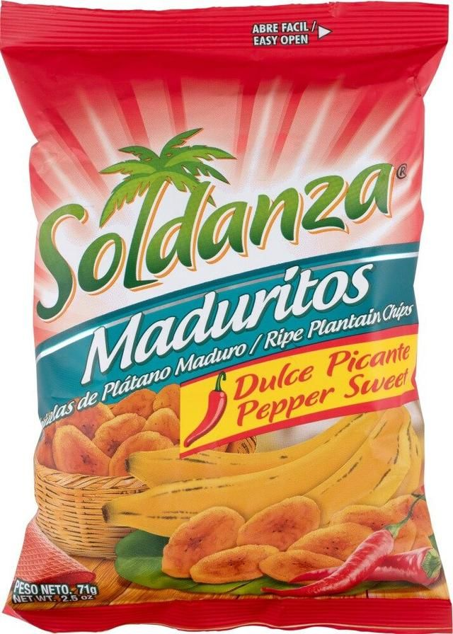 Soldanza Sweet Pepper Plantain Chips