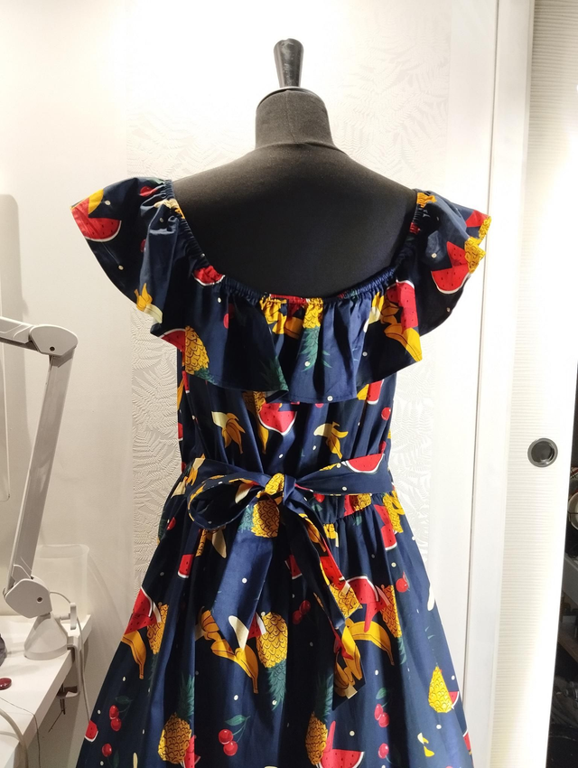 Robe Collectif Ronda Polka Fruit Swing T46/50