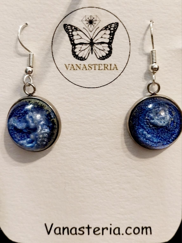 Boucles d’oreilles « Volutes Célestes »