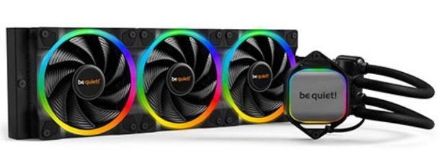 Be Quiet! Pure Loop 2 FX RGB 360mm Liquid CPU Cooler, 3 x 12cm Light Wings ARGB Fans, ARGB PWM Hub