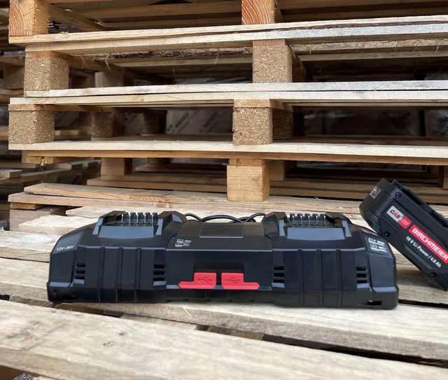 Double chargeur rapide ASC 145 DUO, EU, compatible 100 % CAS (sans batterie)