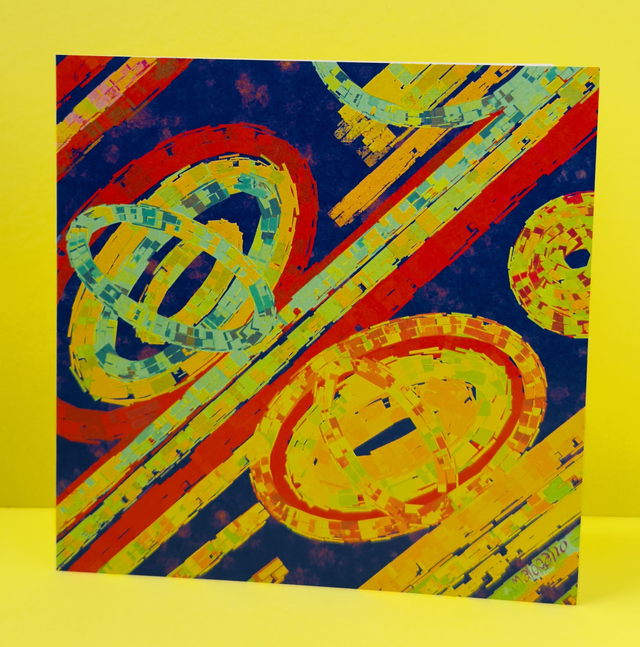 caffè espresso 3 - karte mit einlageblatt und couvert