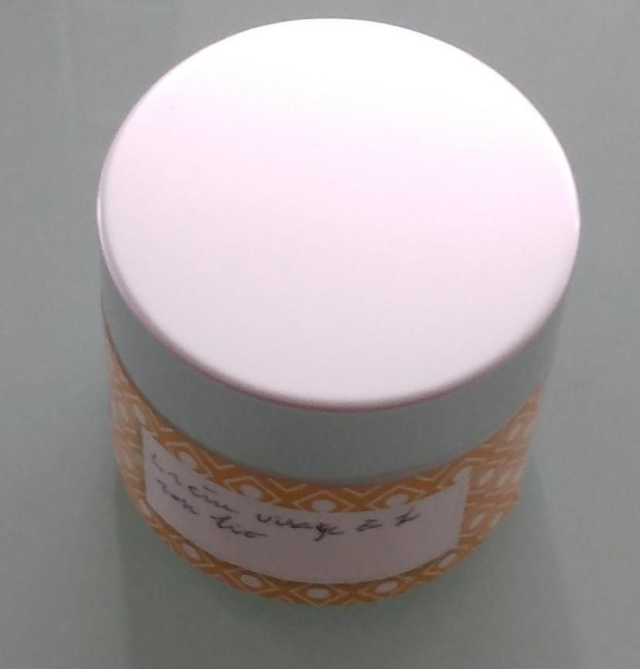 Crème visage à la rose bio   50 ML 