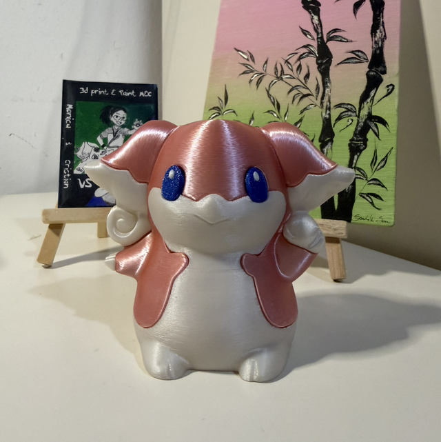 Fanart pla effetto multicolor o glitter