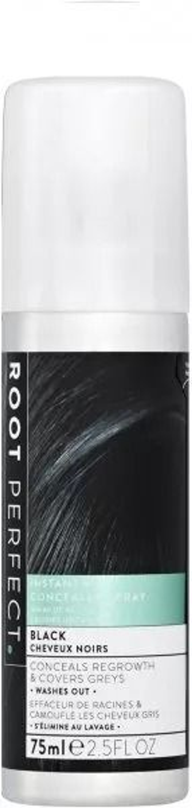 ROOT PERFECT: ROOT CONCEALER SPRAY 75ML - BLACK