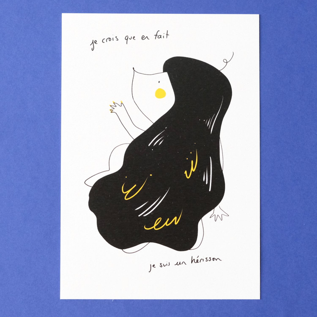 Je crois que je suis un hérisson