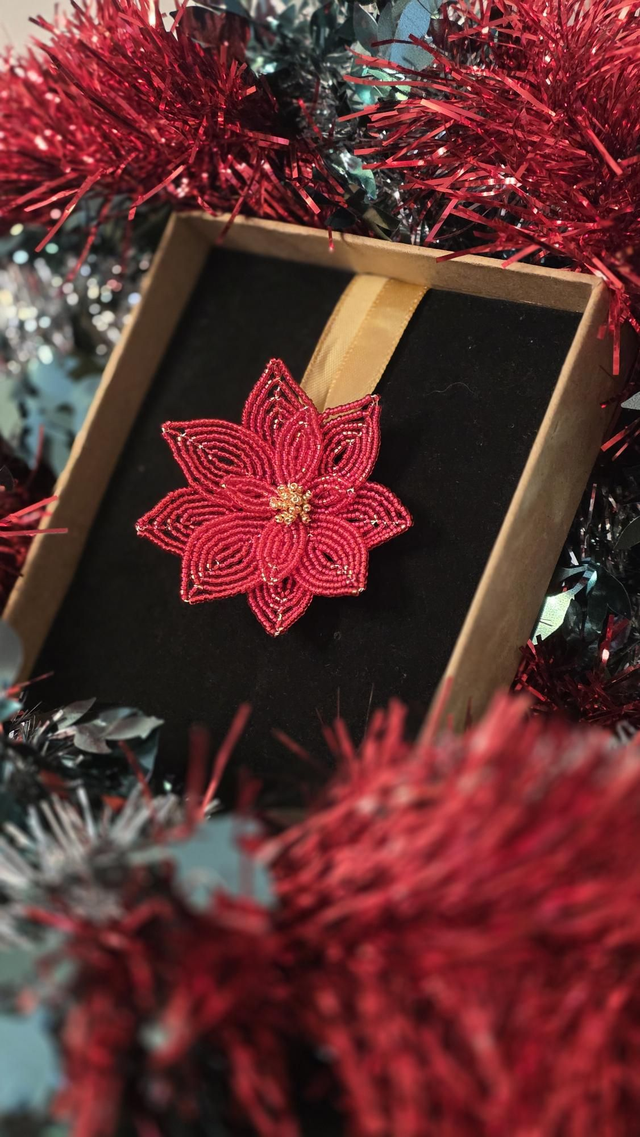 Suspension Poinsettia - Christmas Wish