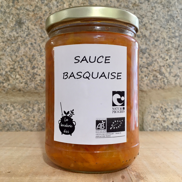 Sauce Basquaise Bio - 500g