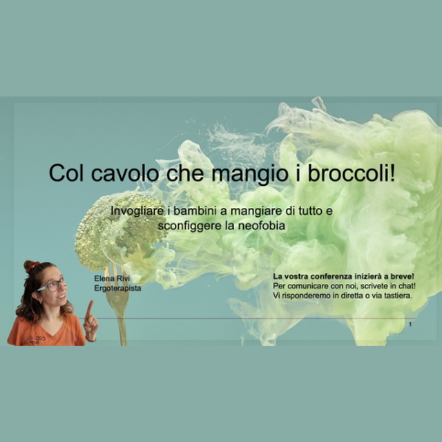 Col cavolo che mangio i broccoli! - Webinar sulla neofobia alimentare
