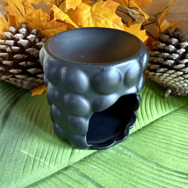 Brûle parfum ronds noirs